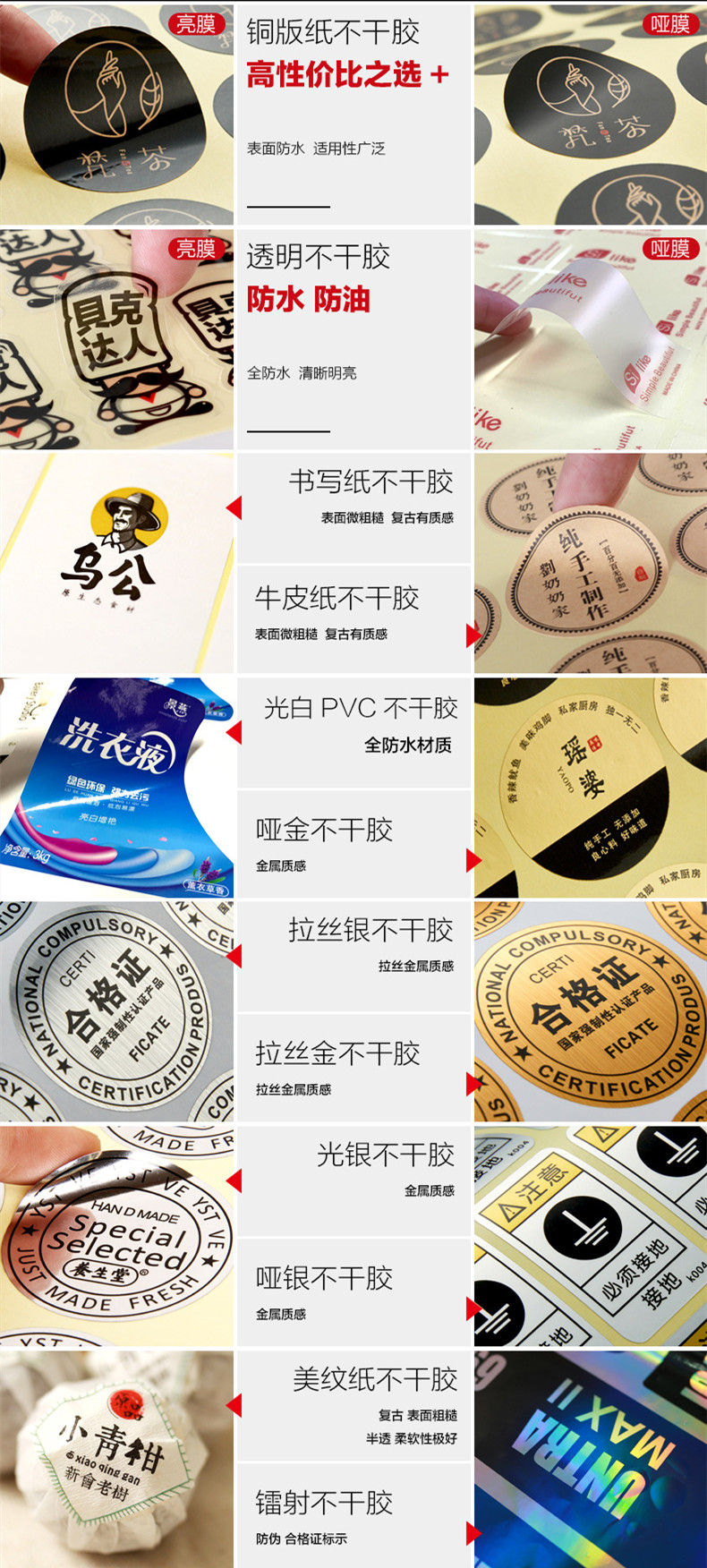 材质选择